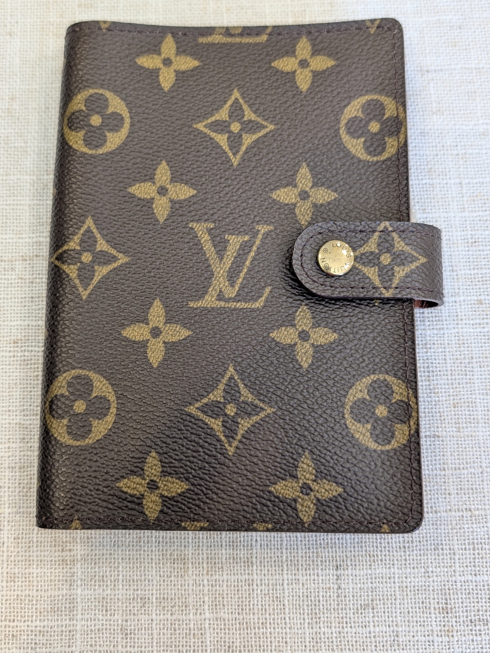 Louis Vuitton Vintage PM Monogram Canvas Small Agenda Cover
